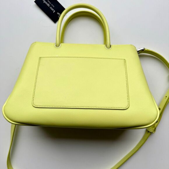 NWT Kate Spade Grace smooth leather satchel in Bosc pear color - Picture 8 of 16
